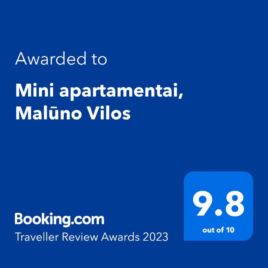 "Mini Apartamentai", Maluno Vilos Apartment Паланга Екстериор снимка